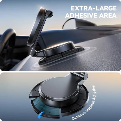 MagMount Charge™ - Magnetic 360° Car Mount with 15W Wireless Fast Charging