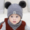 ChillGuard™ Winter Warm Baby Knitted Hat & Scarf Set