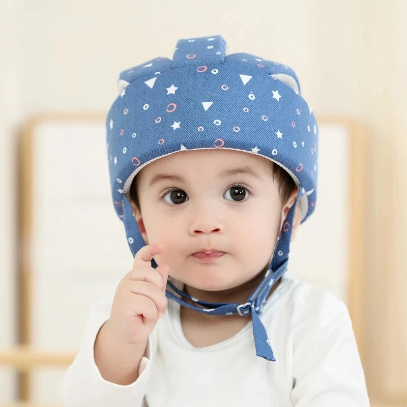 HeadGuard™ Toddler Safety Helmet - Head Protection Cotton Hat for Walking & Crawling Baby Learning to Walk